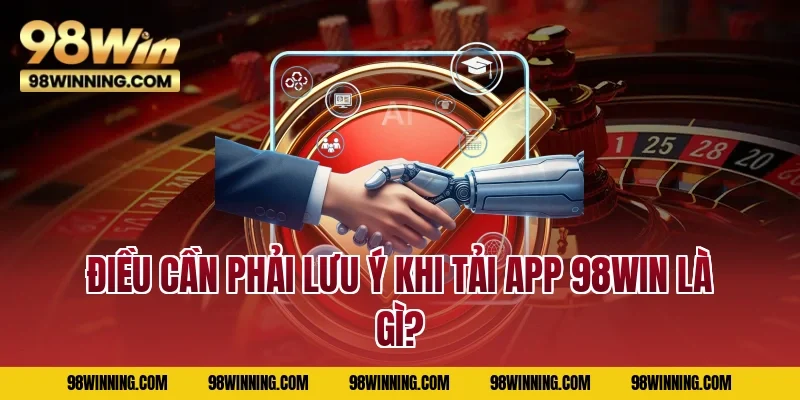 Điều cần phải lưu ý khi tải app 98WIN là gì?